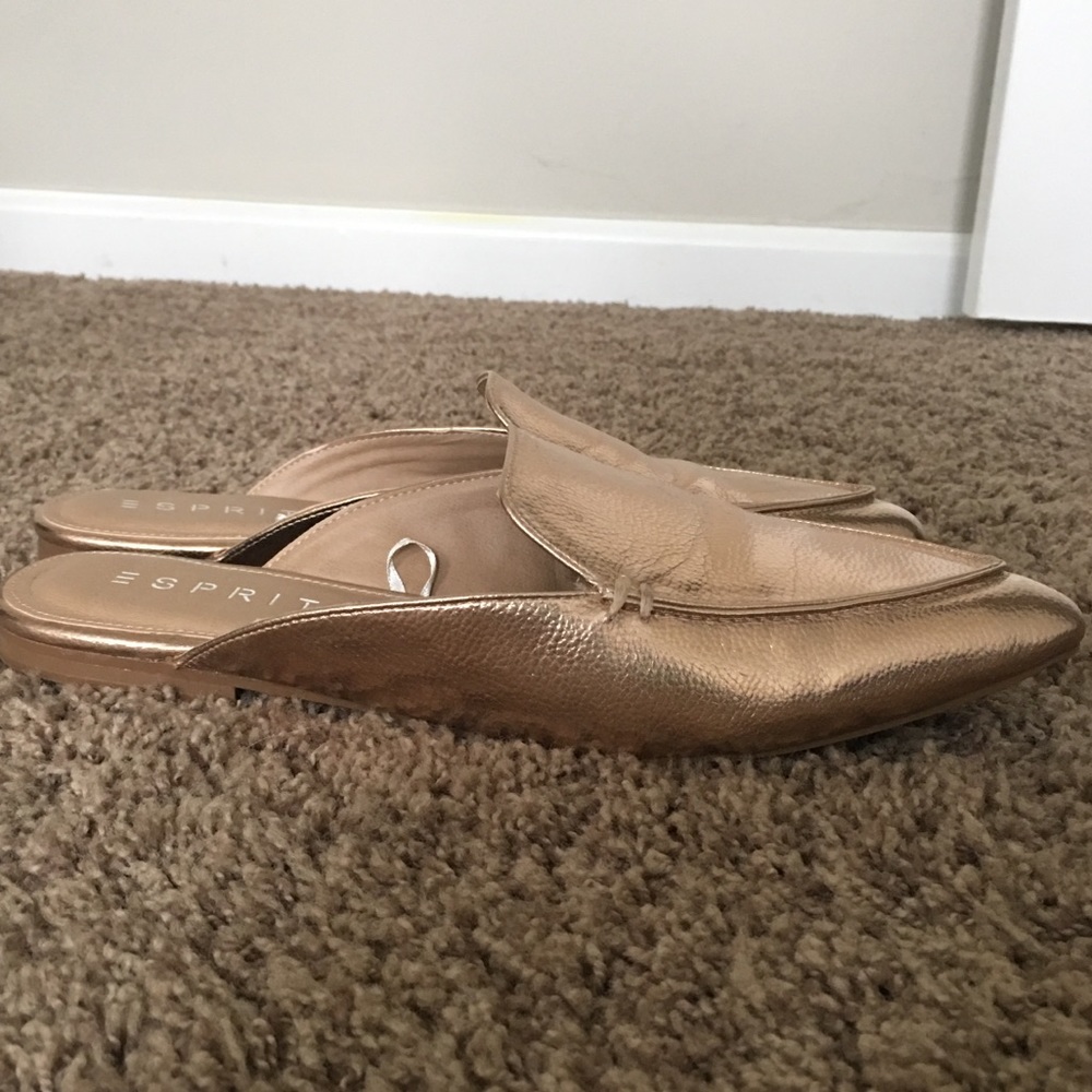 ESPRIT Rose Gold Mules